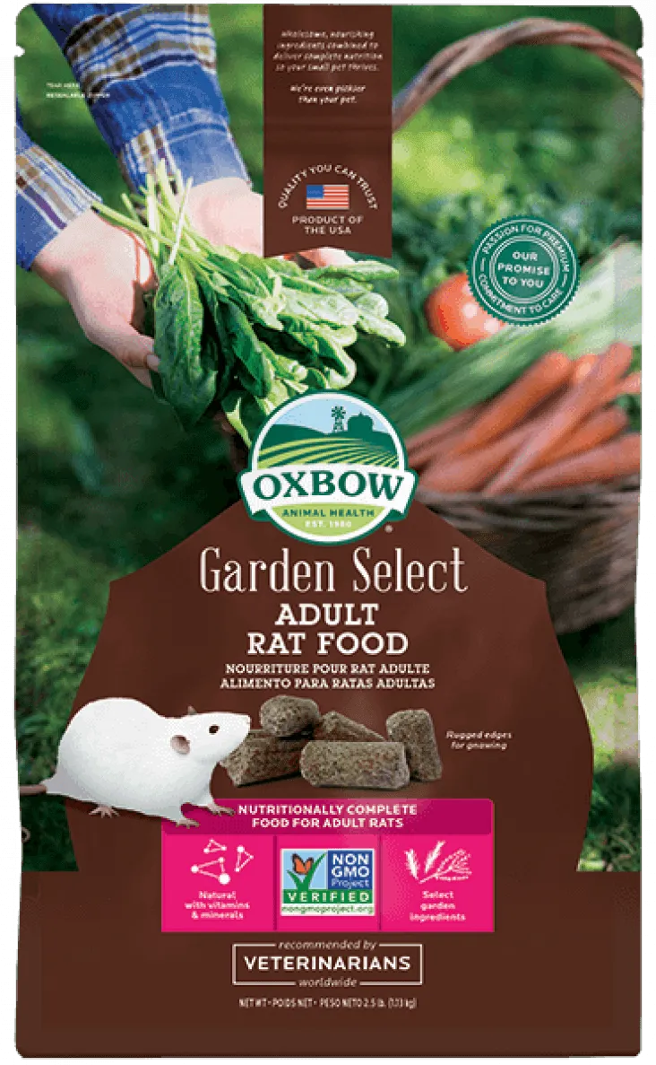 Oxbow Garden Select Adult Rat Food 2.5lb