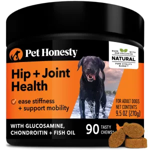 Pet Honesty Hip Joint Health Chicken Soft Chew for Dogs