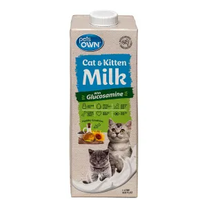 Pets Own Cat & Kitten Milk 1L