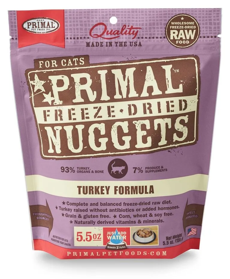 Primal Cat Freeze-Dried Turkey Formula