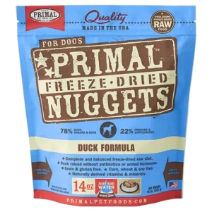 Primal Freeze-Dried Dog Duck