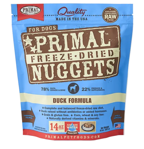 Primal Freeze-Dried Dog Duck