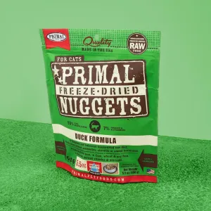 Primal Freeze Dried  Duck Nuggets  For Cats