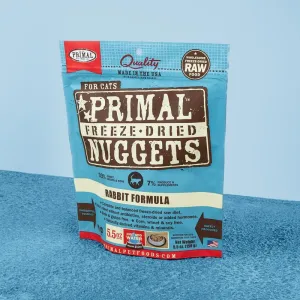 Primal Freeze Dried Rabbit Nuggets For Cats