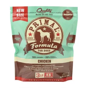 Primal Frozen Raw Chicken Dog Food