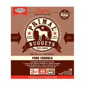 Primal Frozen Raw Pork Dog Food