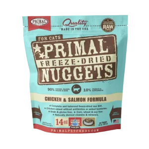 Primal Nuggets Chicken & Salmon Formula Freeze-Dried Cat Food