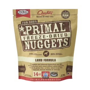 Primal Nuggets Lamb Formula Freeze-Dried Dog Food