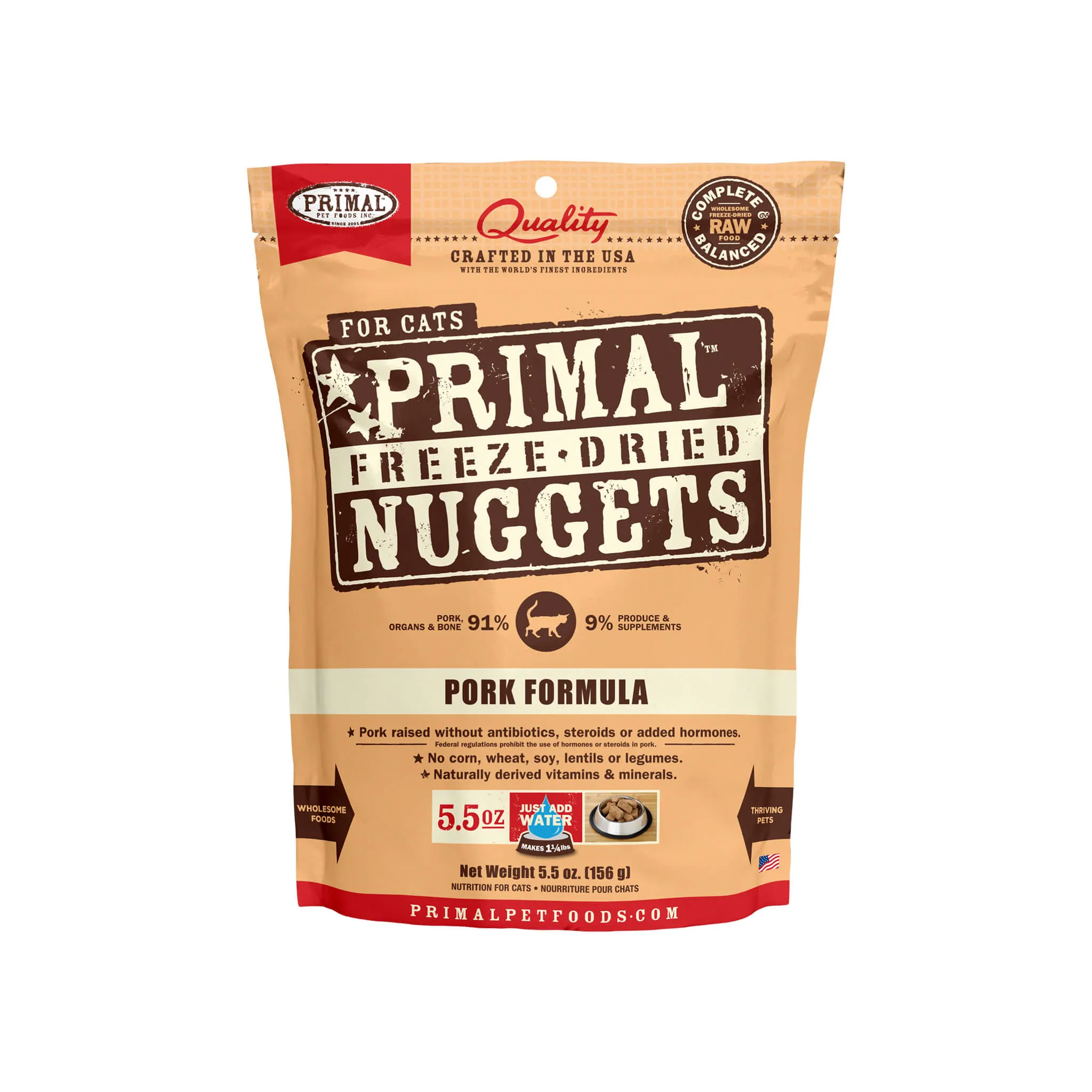 Primal Pet Foods Freeze-Dried Nuggets Cat Food