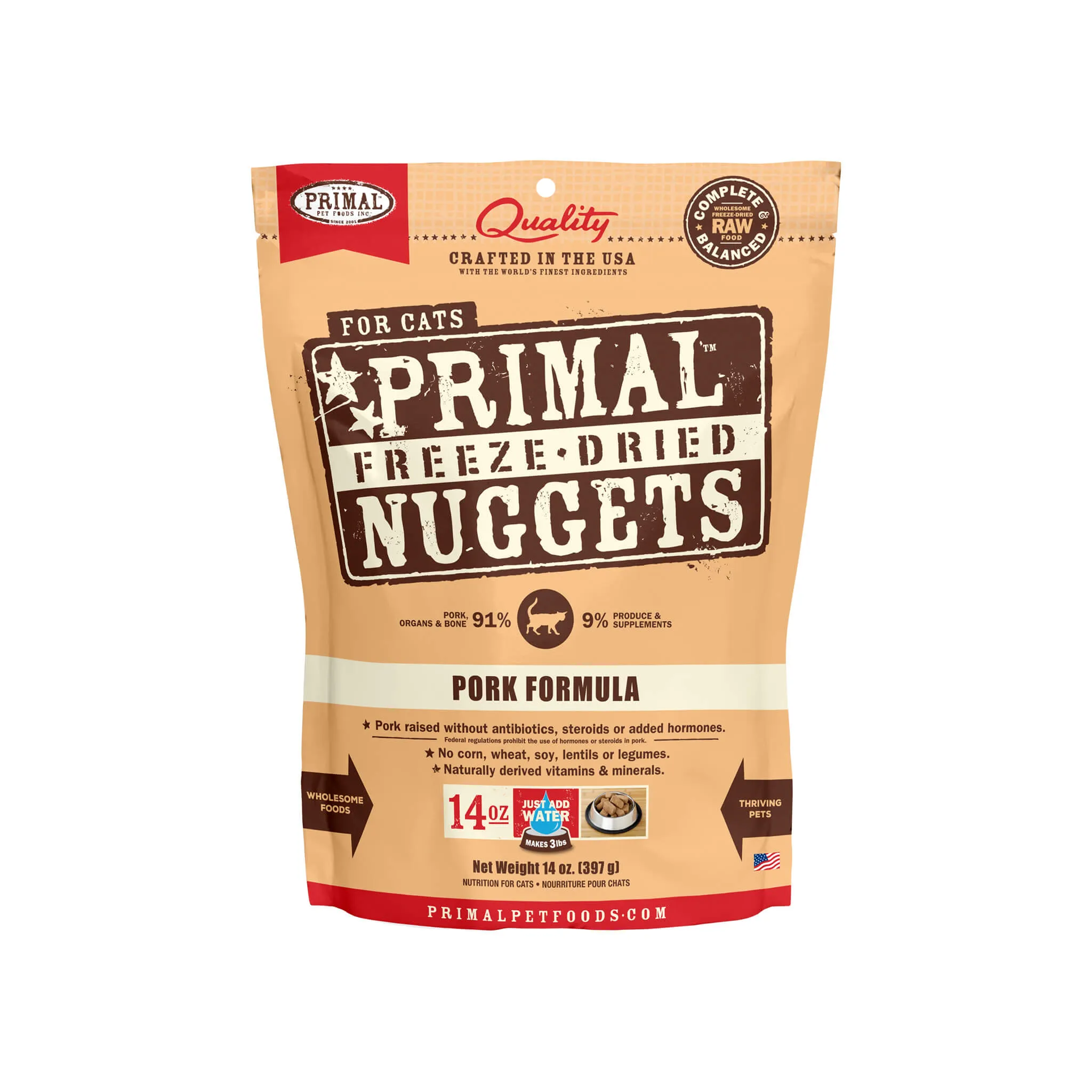 Primal Pet Foods Freeze-Dried Nuggets Cat Food