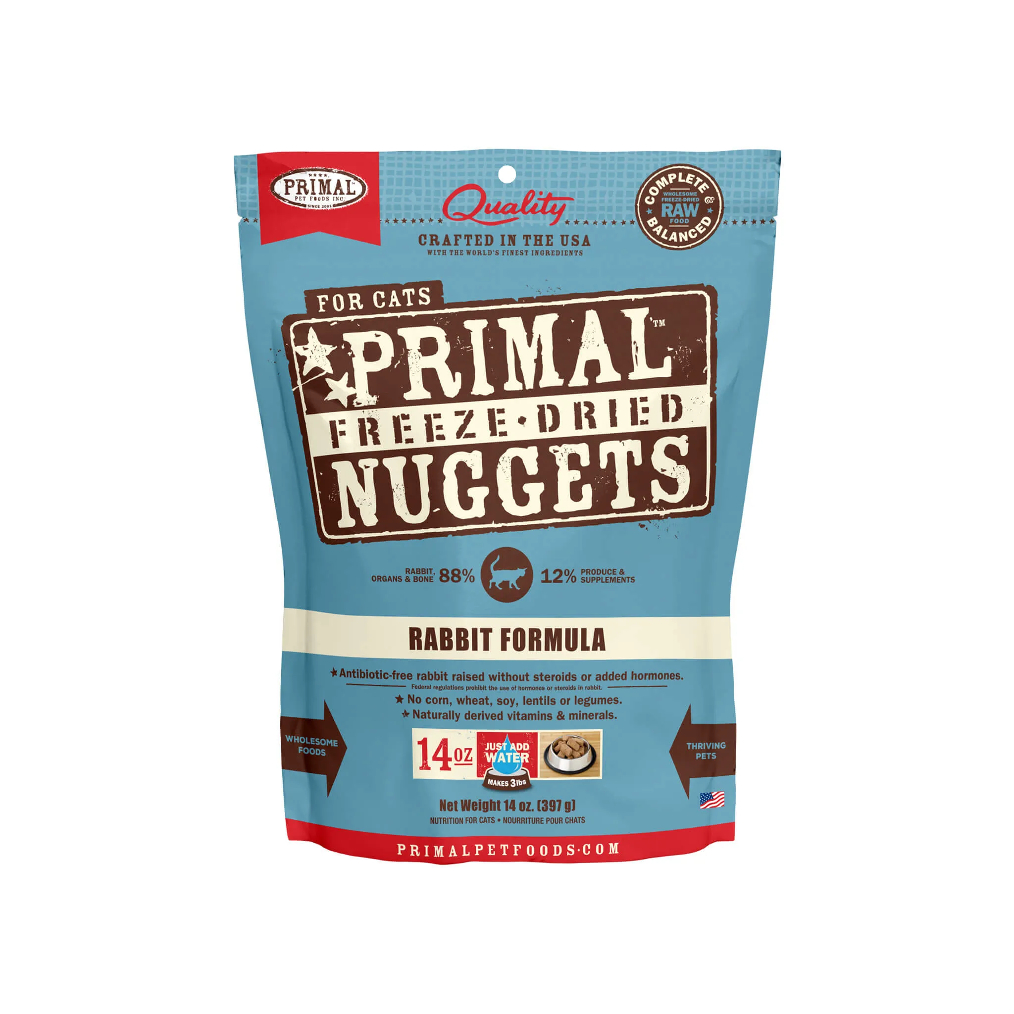 Primal Pet Foods Freeze-Dried Nuggets Cat Food