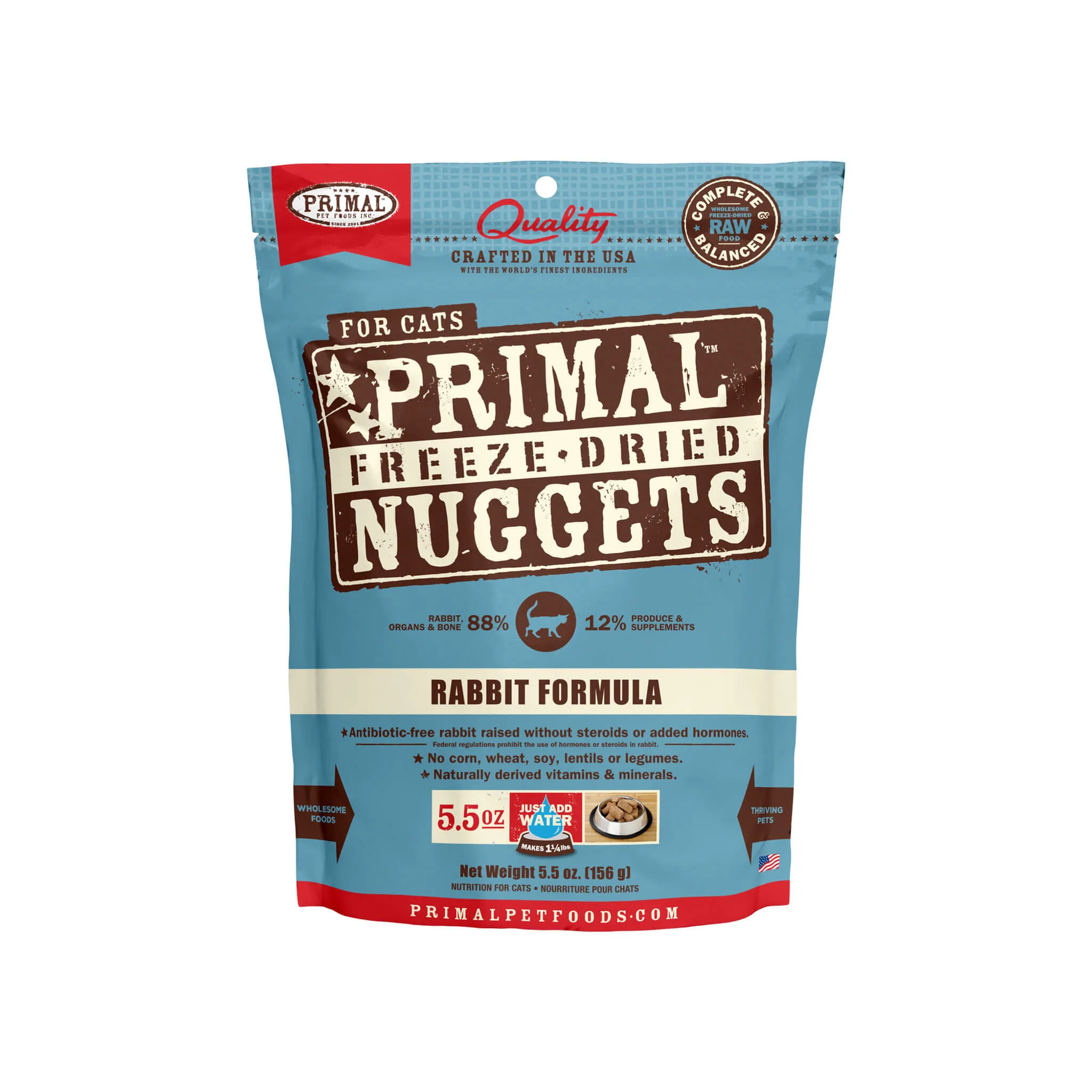 Primal Pet Foods Freeze-Dried Nuggets Cat Food