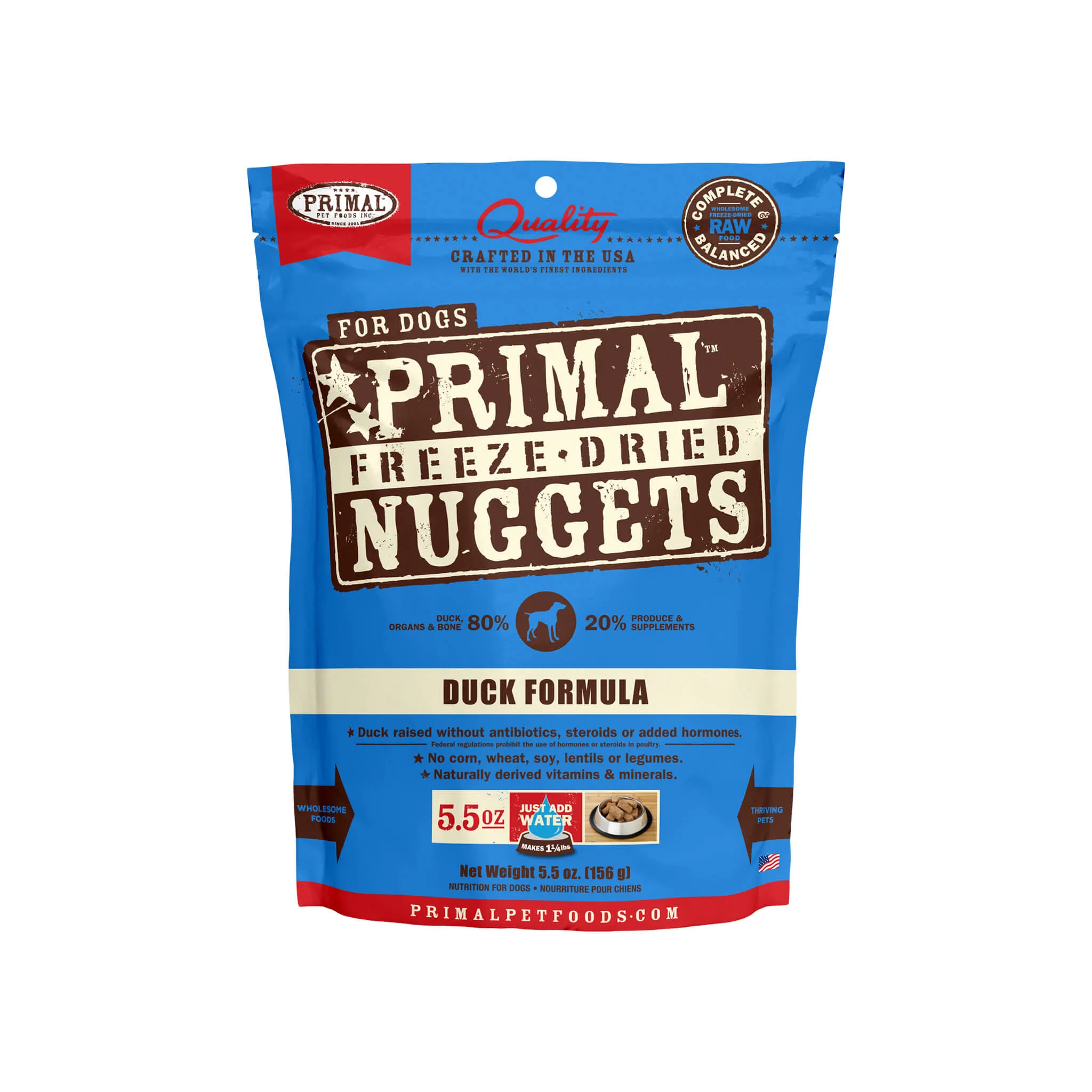 Primal Pet Foods Freeze-Dried Nuggets Dog Food