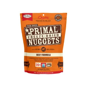 Primal Pet Foods Freeze-Dried Nuggets Dog Food