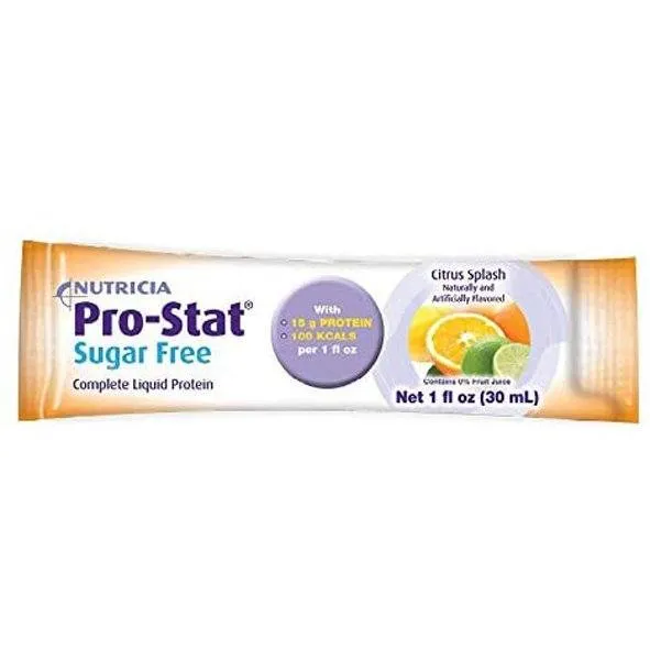 Pro-Stat Sugar Free, Citrus Splash, 1 fl oz Packets