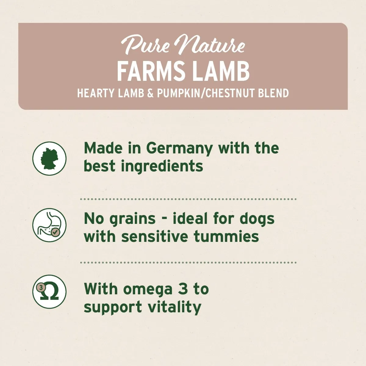 PureNature Farms Lamb - Wet Food for Dogs