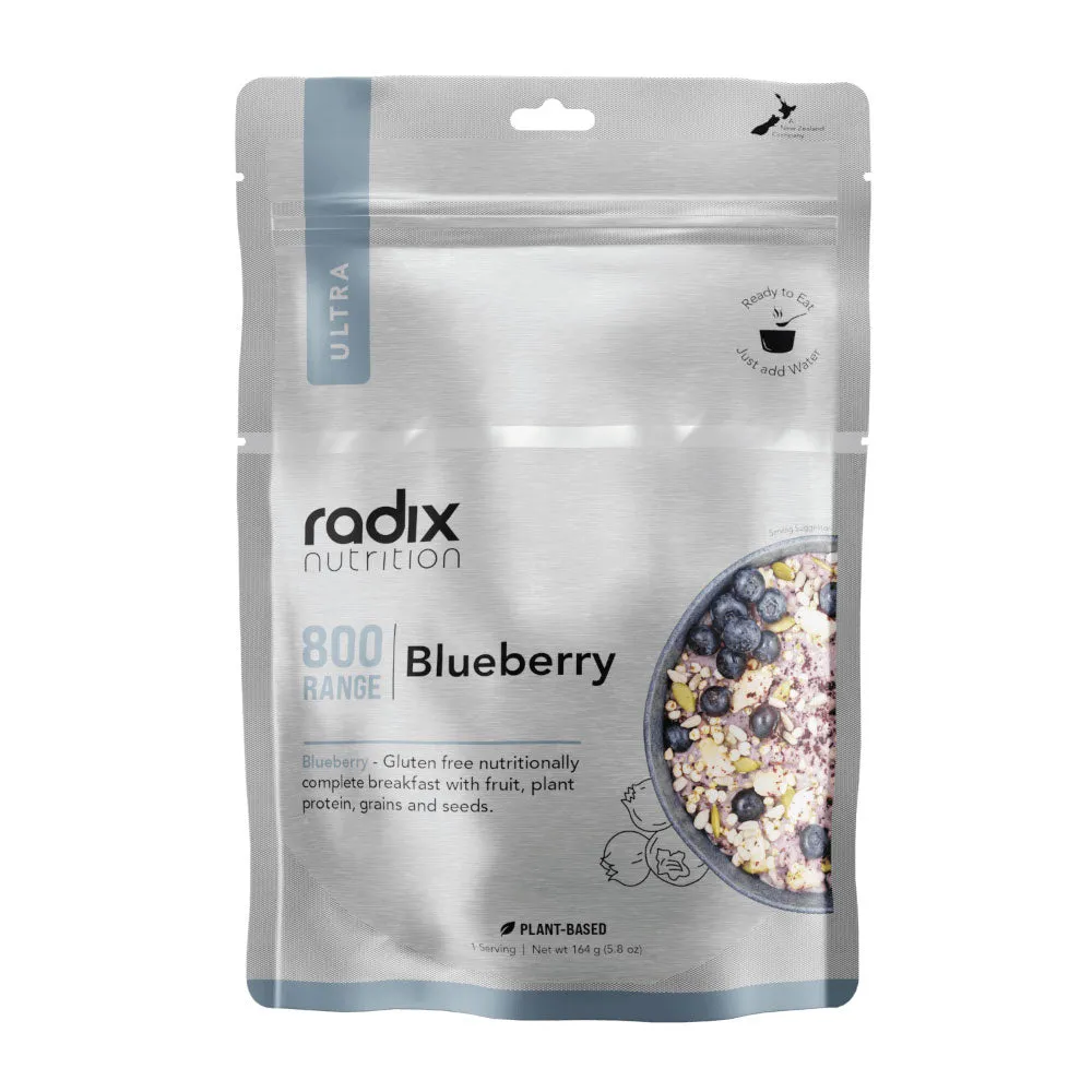 Radix Nutrition Ultra v9 Blueberry Breakfast Meal (164g) 800kcal