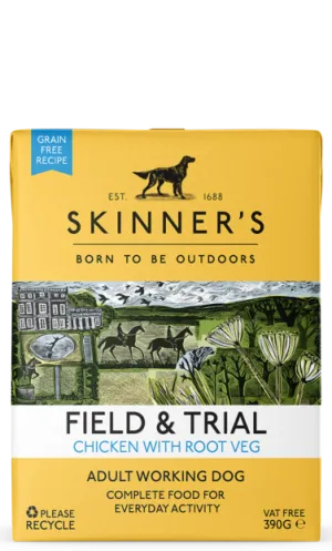 Skinners Field & Trial Adult Chicken & Root Veg 18 x 390g