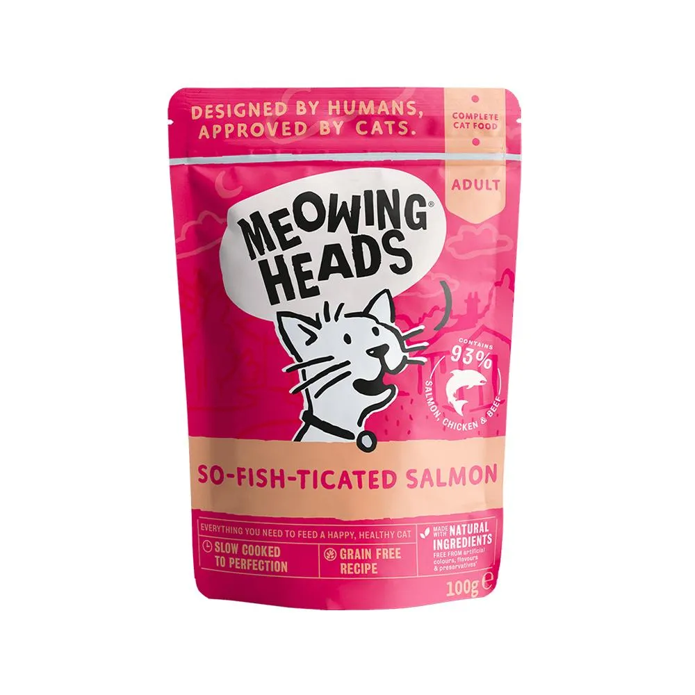 So-Fish-Ticated Salmon Wet Cat Food