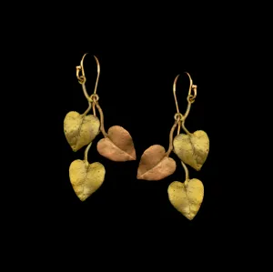 Sweet Potato Vine Earrings - Dangle