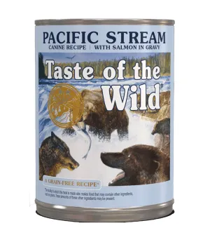 Taste of The Wild Pacific Stream Salmon Formula Canned Dog Food