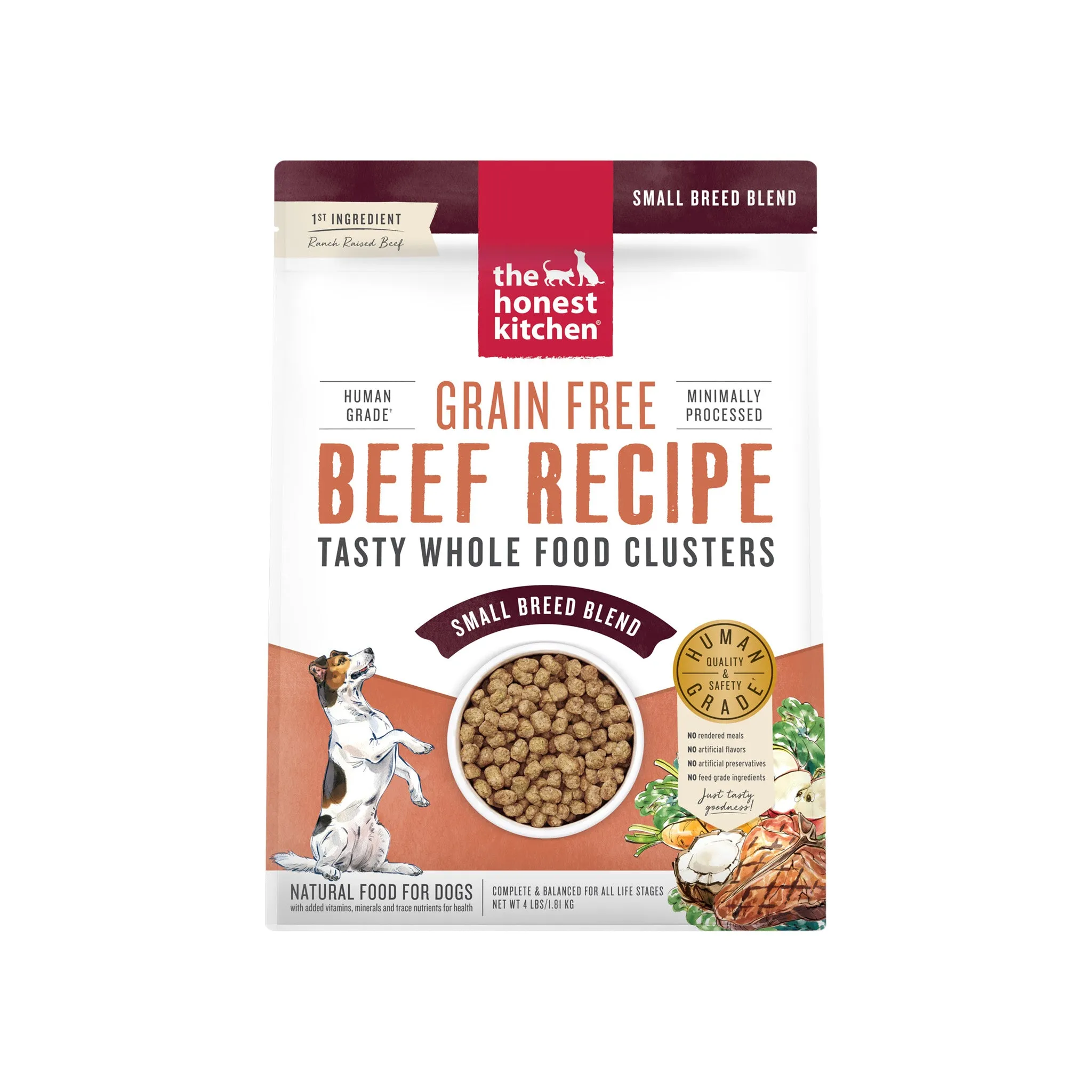 The Honest Kitchen Grain Free Whole Food Clusters Small Breed Dog Food