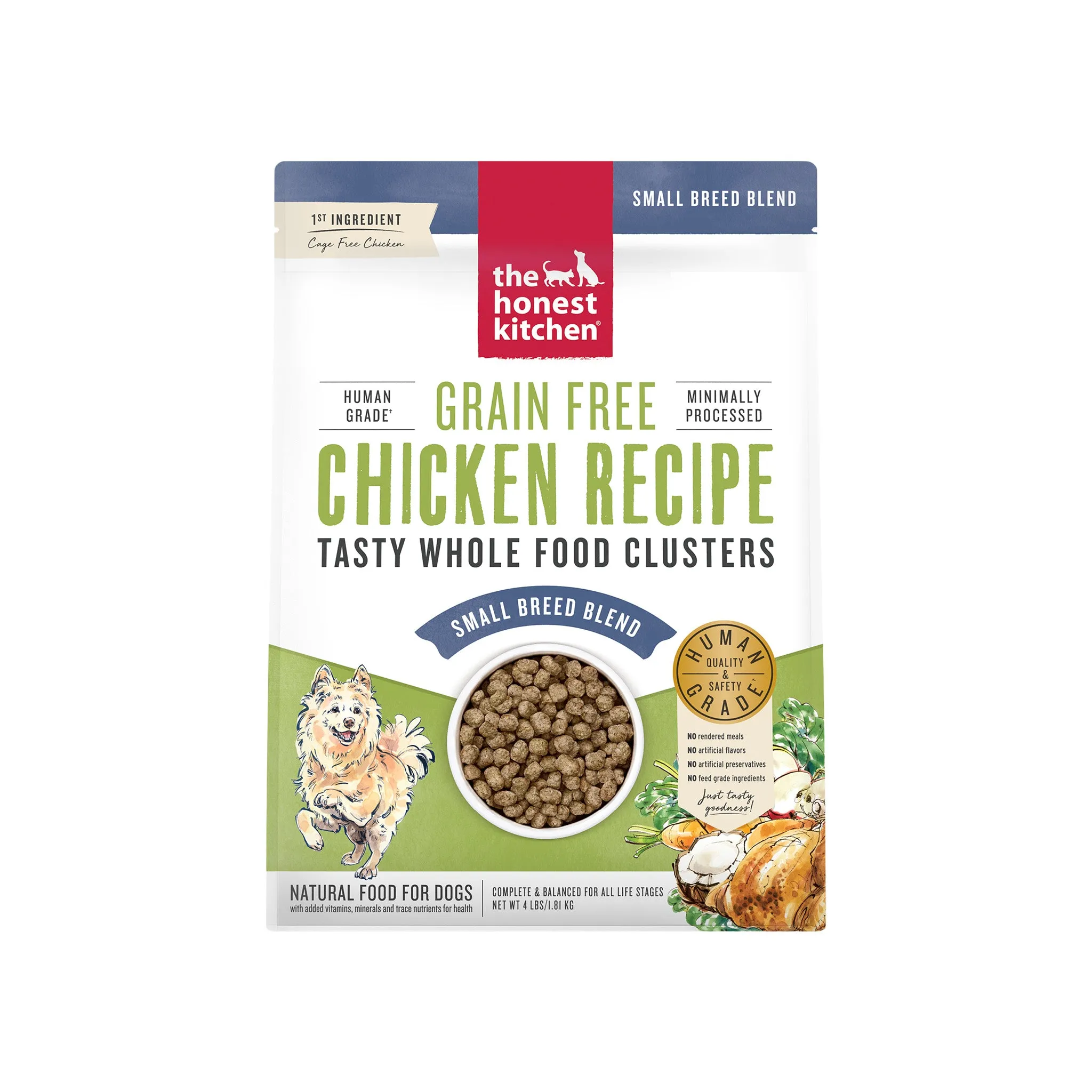 The Honest Kitchen Grain Free Whole Food Clusters Small Breed Dog Food