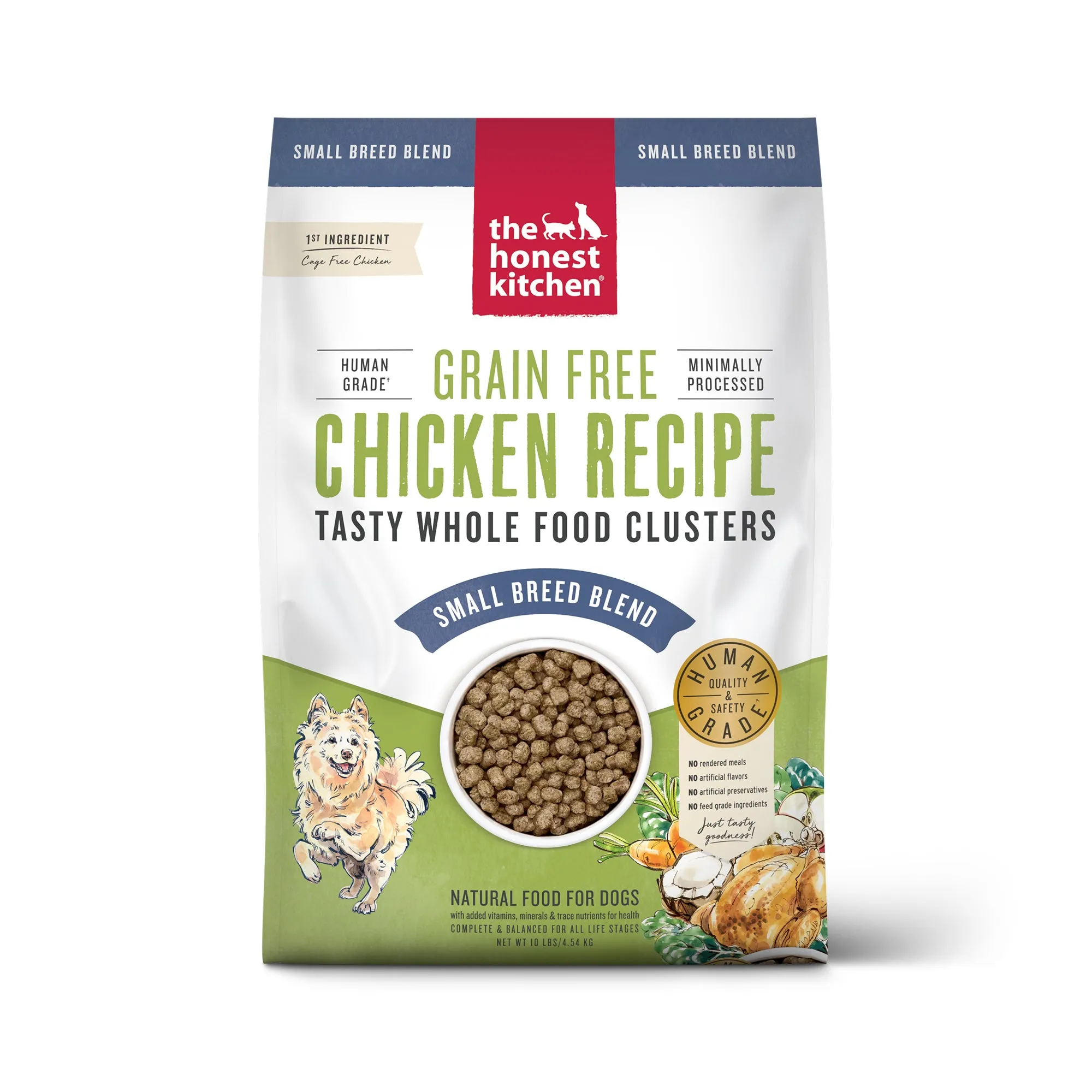 The Honest Kitchen Grain Free Whole Food Clusters Small Breed Dog Food