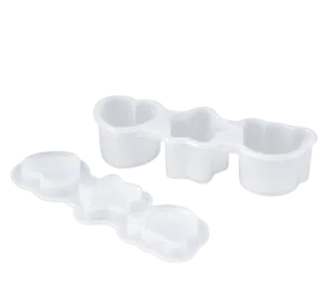 3-Piece Trio Shape Rice Mold Set - Perfect for Bento Boxes & Sushi