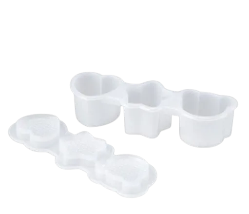 3-Piece Trio Shape Rice Mold Set - Perfect for Bento Boxes & Sushi