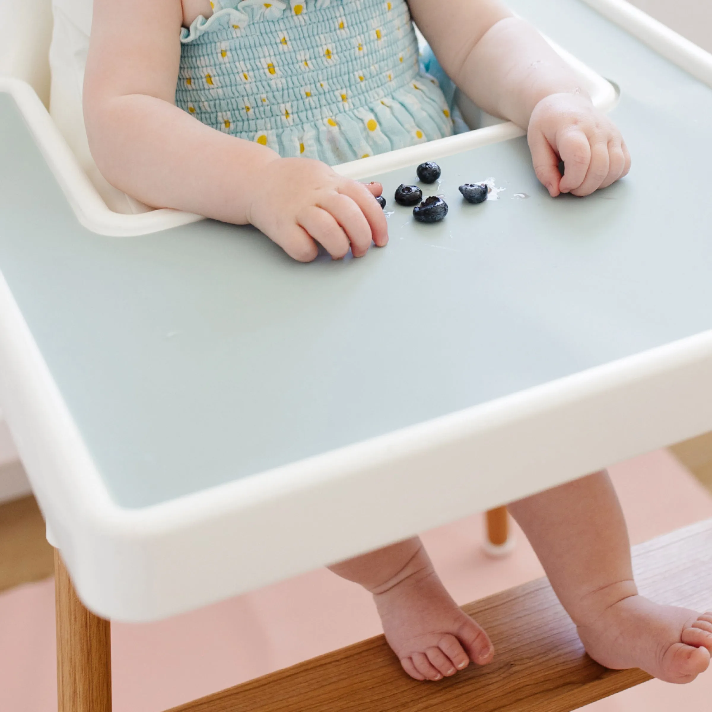 Vintage Blue IKEA Highchair Placemat