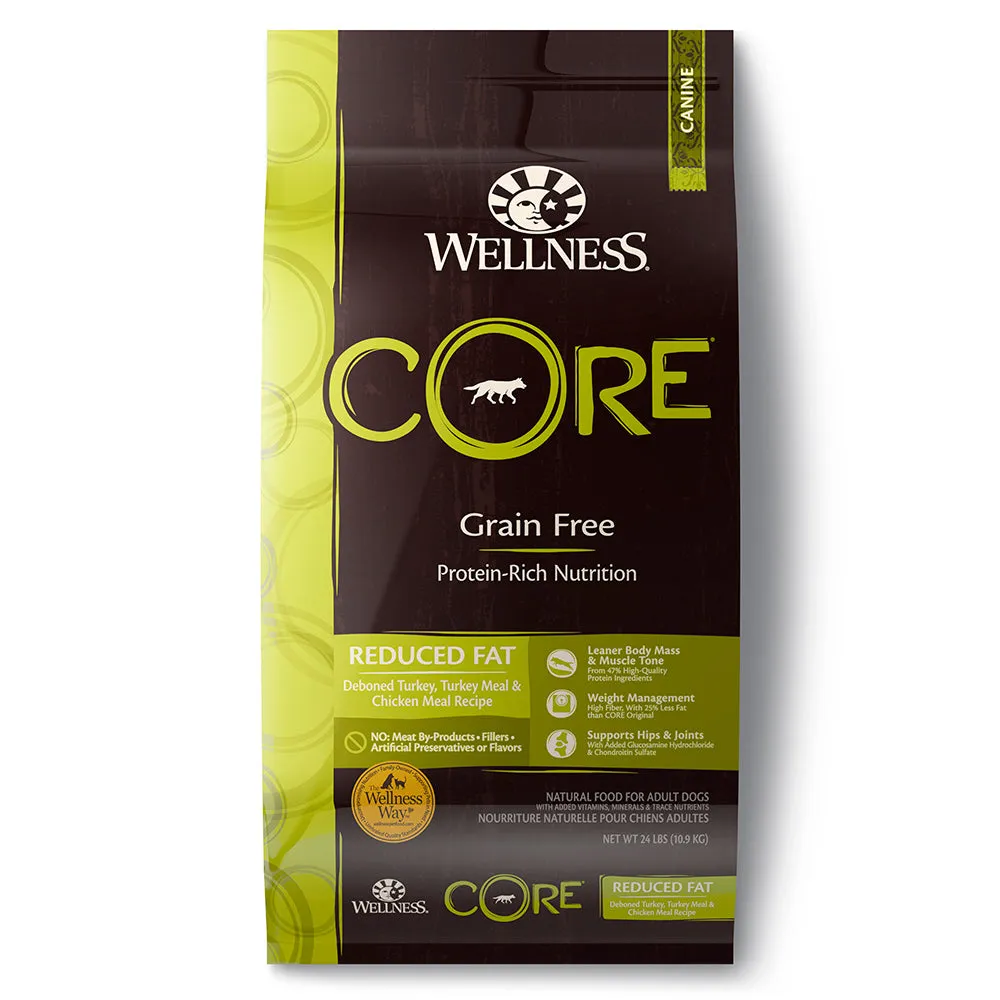 Wellness Dog Core Reduced Fat Formula 24lb