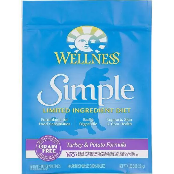 Wellness Dog Simple Solutions Turkey & Potato 26lb