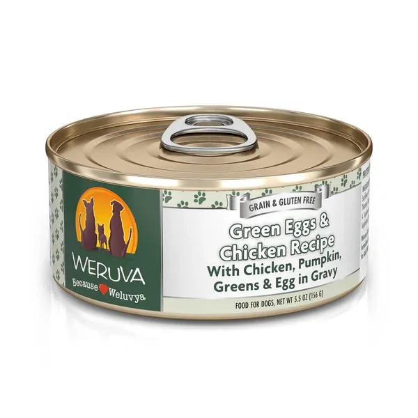 Weruva Green Eggs and Chicken Dog Cans