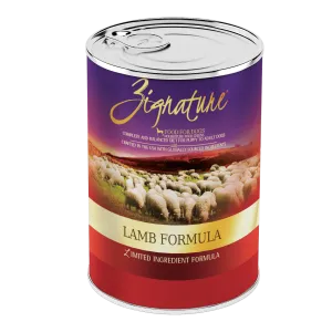 Zignature Lamb Formula For Dog Canned Food, 13oz