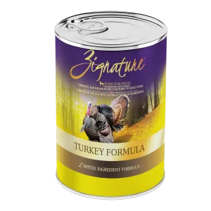 Zignature Turkey Canned Dog Food Formula