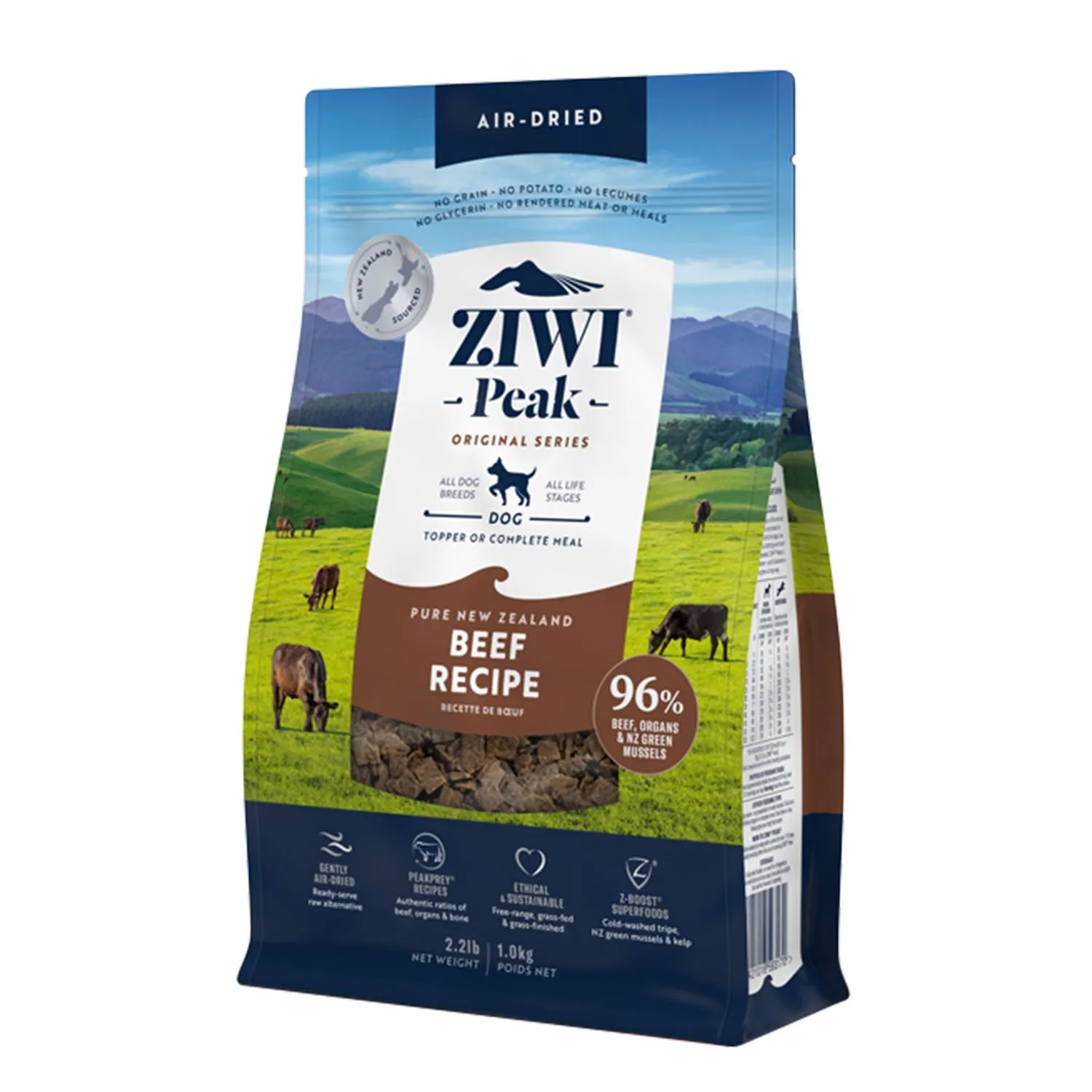 ZIWI Peak Beef Air Dried Dry Dog Food