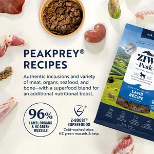 ZiwiPeak Daily-Dog Lamb Cuisine Air-Dried Dog Food