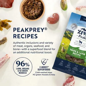 ZiwiPeak Daily-Dog Tripe & Lamb Cuisine Air-Dried Dog Food